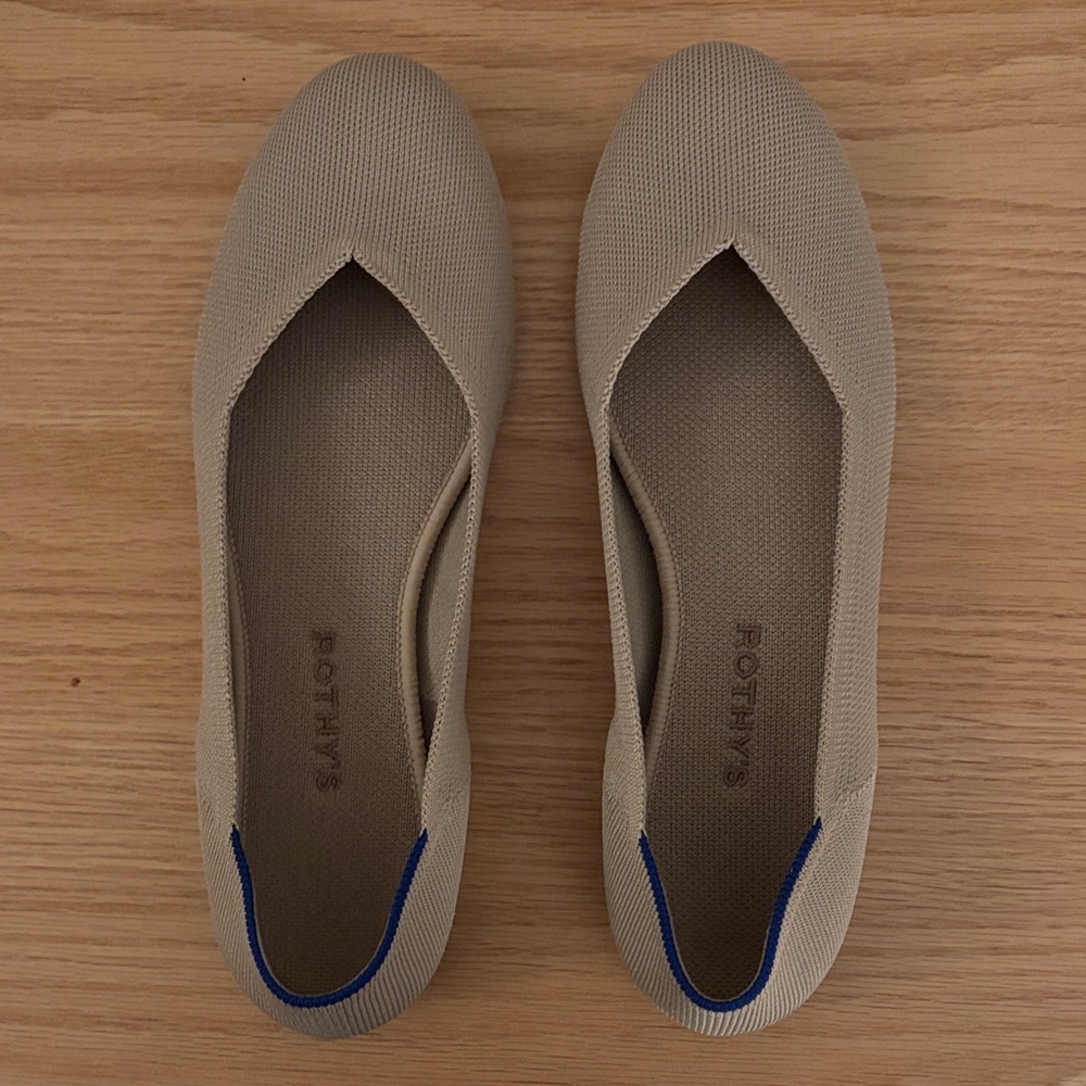 Rothy's Ecru Flat